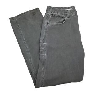Carhartt Loose Fit Green Canvas Work Pants Men’s Size 31X29